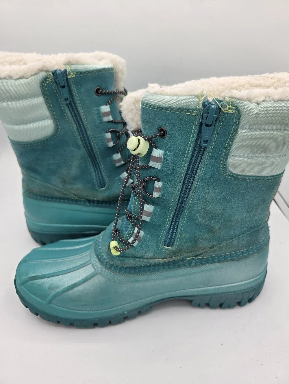 Lands End teal kids